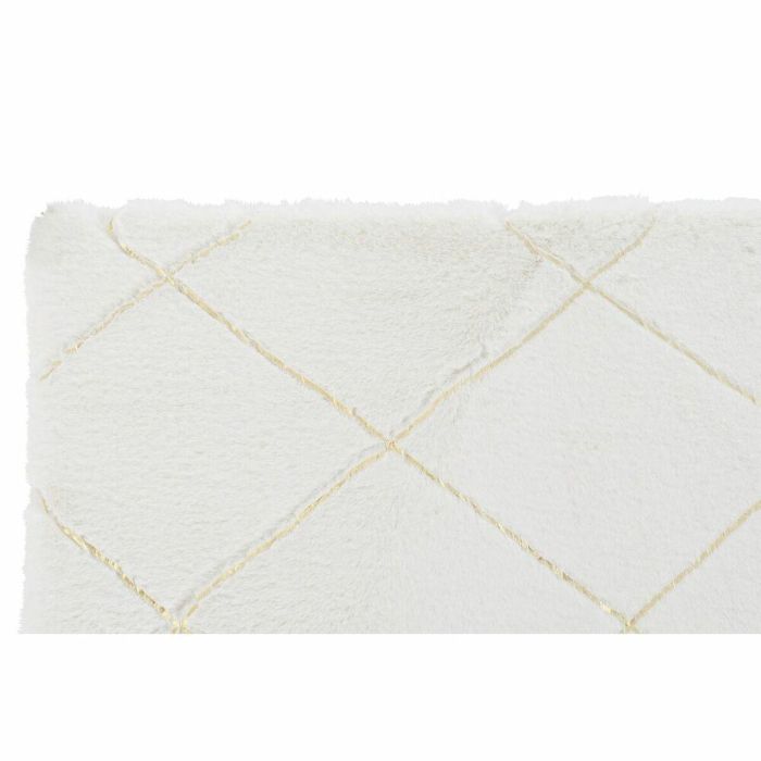 Alfombra DKD Home Decor Blanco Moderno (120 x 180 x 2,2 cm) 3