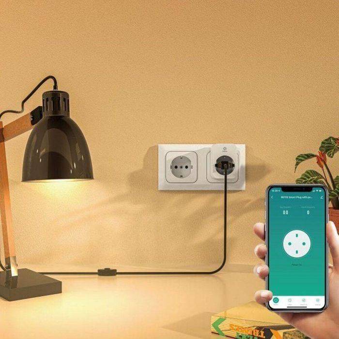 WOOX WIFI SMART PLUG FRENCH (PIN) WITH ENERGY MONITOR 3 WOOX WIFI SMART PLUG FRENCH (PIN) WITH ENERGY MONITOR 3