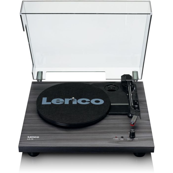 LENCO LS-10BK Plattenspieler mit Lautsprechern. schwarz/Holz 0 LENCO LS-10BK Plattenspieler mit Lautsprechern. schwarz/Holz 0