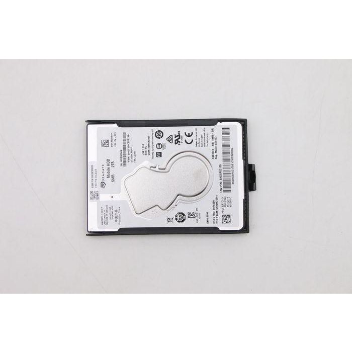 Lenovo 2TB SATA hard drive, 5400RPM speed, 7mm thickness, 2.5" form factor, suitable for laptops and storage applications. Lenovo 2TB SATA hard drive, 5400RPM speed, 7mm thickness, 2.5" form factor, suitable for laptops and storage applications.