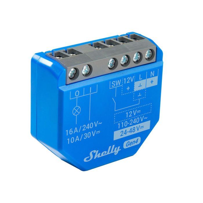 Shelly 1 Gen4 Relais Inteligente 1 Canal 16A WLAN Matter Zigbee Bluetooth 9