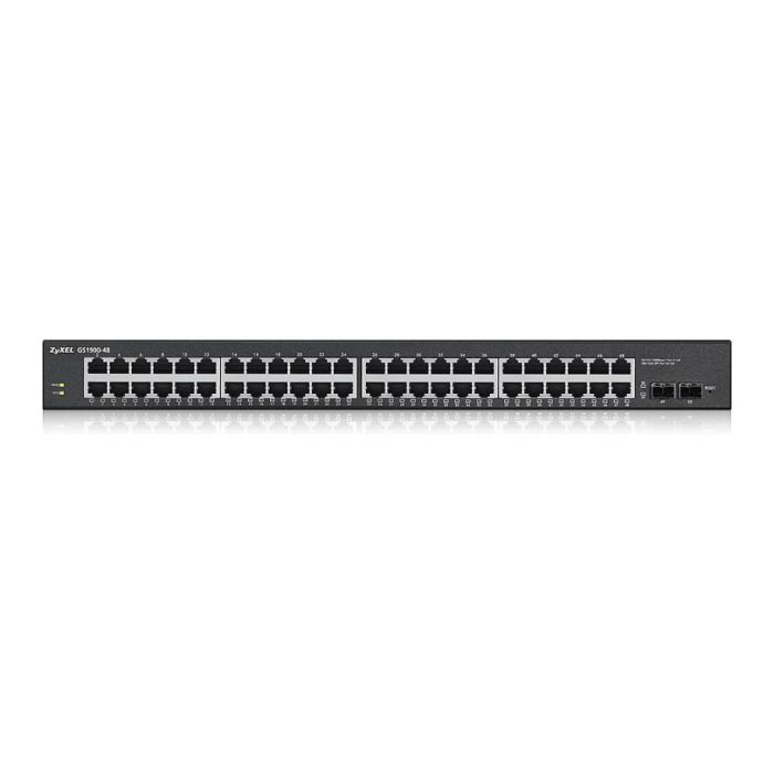 Zyxel Switch 48 Puertos GS1900-48-EU0102F Gigabit Ethernet 48x100/1000Mbps 2xSFP 2 Zyxel Switch 48 Puertos GS1900-48-EU0102F Gigabit Ethernet 48x100/1000Mbps 2xSFP 2