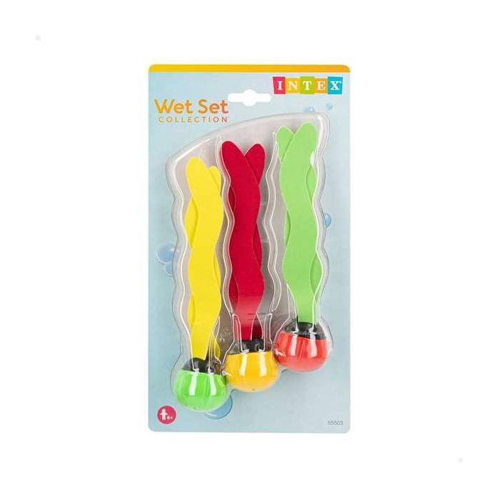 Intex Juegos Acuatico Fun Algas Blister 3 Piezas 4