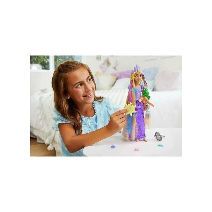 Princesa de Disney - Rapunzel Fabulous Hair - Mannequins Dolls - 3 años y + + 2 Princesa de Disney - Rapunzel Fabulous Hair - Mannequins Dolls - 3 años y + + 2
