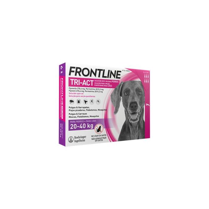 Frontline Tri-Act L 6 Pipetas 20-40 kg