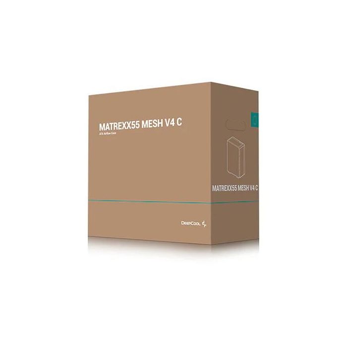 Deepcool DEE6933412774334 Caja PC MATREXX 55 V4 Mesh C Torre Media ATX Vidrio Templado Frontal Malla ARGB Negro 5