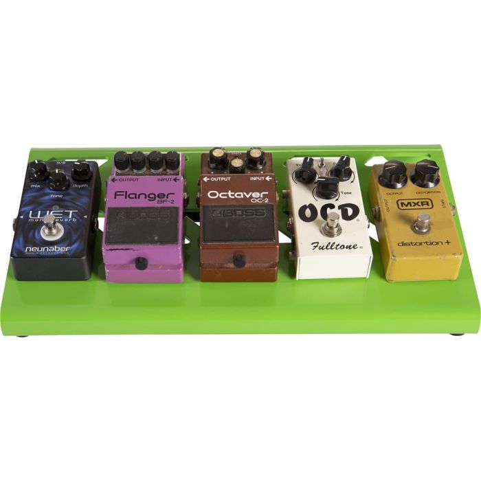 Gator Pedalboard De Aluminio Verde 4