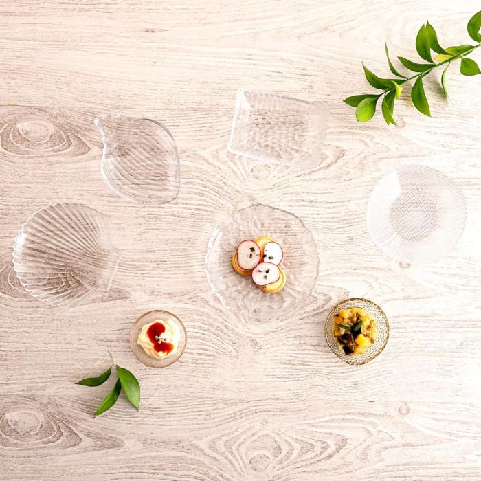Plato Vidrio Select Vidrio Quid 13 X2,5 cm (36 Unidades) 4 Plato Vidrio Select Vidrio Quid 13 X2,5 cm (36 Unidades) 4
