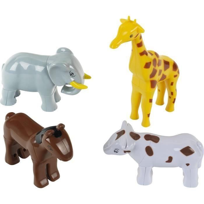 Animales Magnéticos - KLEIN - 0065 - Puzzle de 4 Animales Divertidos Grandes, Caja Abierta - 16 Piezas - A partir de 12 Meses 1 Animales Magnéticos - KLEIN - 0065 - Puzzle de 4 Animales Divertidos Grandes, Caja Abierta - 16 Piezas - A partir de 12 Meses 1