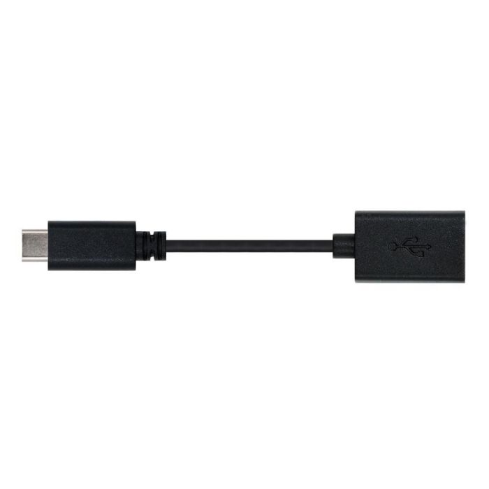Nanocable 10.01.2400 Cable USB 2.0 Tipo-C Macho a USB-A Hembra OTG Negro 15cm, Carga 3A, 480Mbps, Thunderbolt 3 3 Nanocable 10.01.2400 Cable USB 2.0 Tipo-C Macho a USB-A Hembra OTG Negro 15cm, Carga 3A, 480Mbps, Thunderbolt 3 3