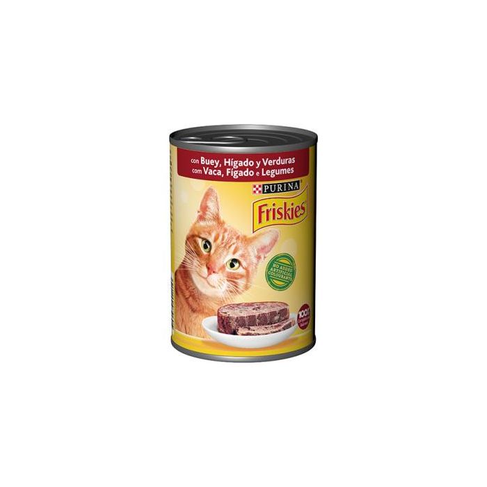 Purina Friskies Higado, Buey Y Verduras 24 X 400 gr