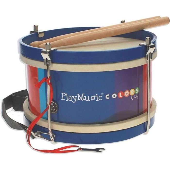 Reig Tambor De Madera, Tensores Metálicos para Niños a Partir de 3 Años 3