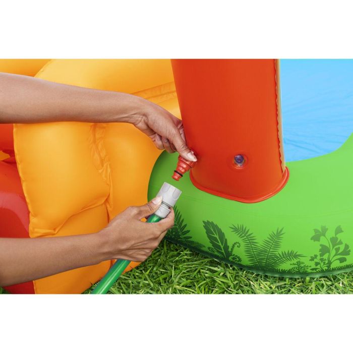 Bestway Piscina Hinchable Parque de Juegos Dinosaurios 241x140x137 cm +3-6 Años Jardin 53160 3