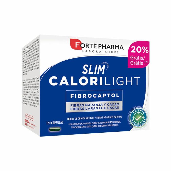 FORTÉ PHARMA SLIM CALORI LIGHT fibrocaptol - Control y pérdida de peso - 120 cápsulas FORTÉ PHARMA SLIM CALORI LIGHT fibrocaptol - Control y pérdida de peso - 120 cápsulas