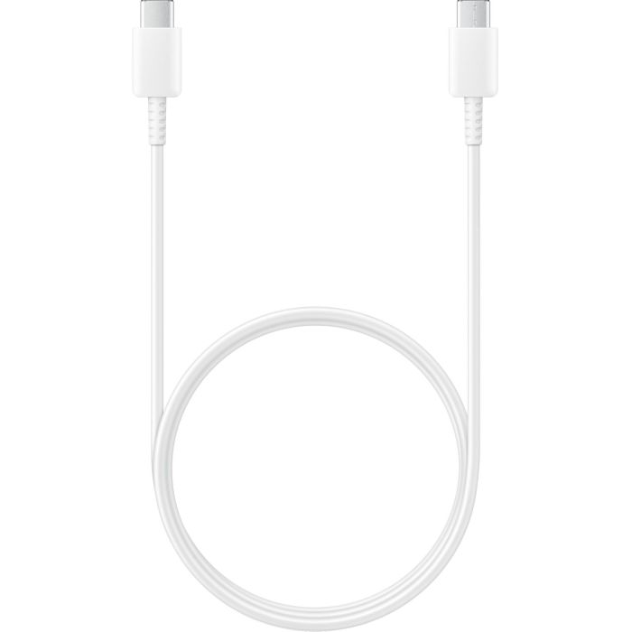 Samsung Cable USB-C a USB-C | Carga Rápida 25W | 1 Metro | Blanco