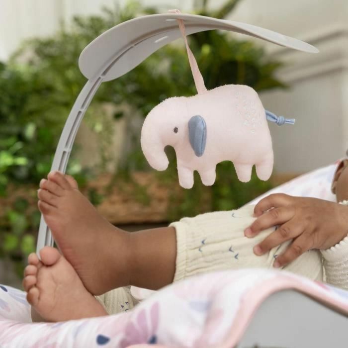 Ingenuity ING17377 Mecedora para bebé 3 en 1 Keep Cozy Burst - 3 posiciones - Arco con peluches extraíbles - Hasta 18 kg 2
