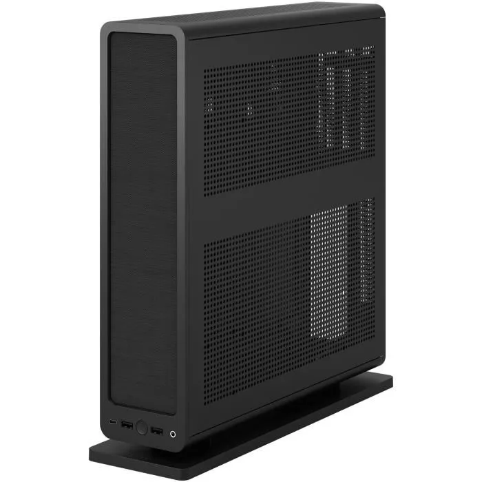 Fractal Design FD-C-RID1N-11 Caja Ridge V2 Negra MITX 3