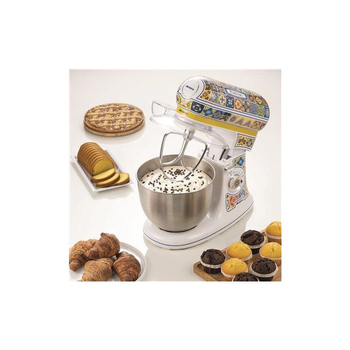 Ariete 1588 POSITANO Robot de Cocina con Bol de Acero Inoxidable para Mezclar y Amasar 6