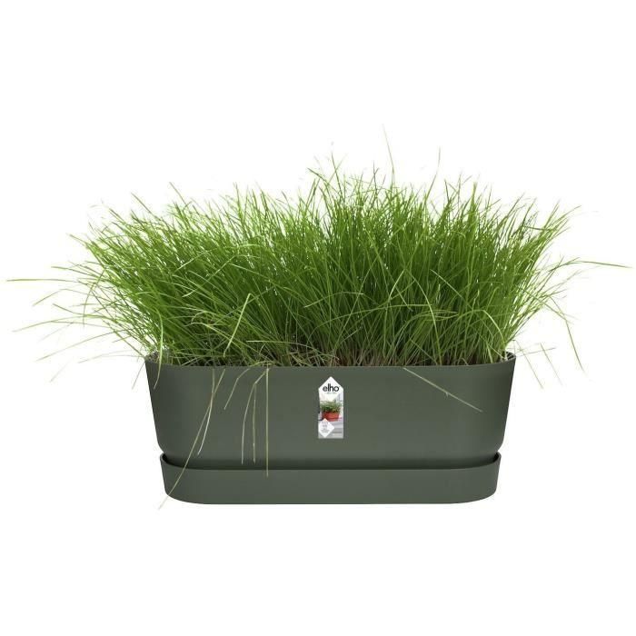 Plantera ovalada Greenville - Plastic - Ø50 - Green de hoja 3 Plantera ovalada Greenville - Plastic - Ø50 - Green de hoja 3