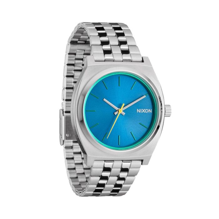Reloj Hombre Nixon TIME TELLER Plateado 4