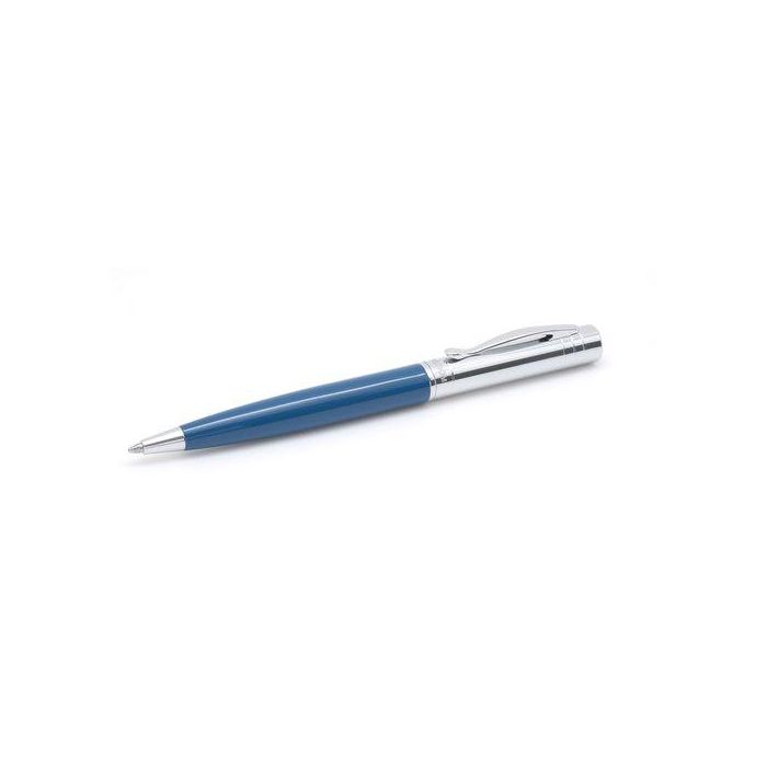 Boligrafo Inoxcrom Vista Metalico Lacado Azul
