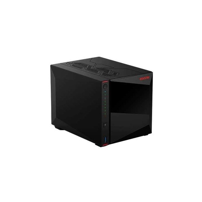 Asustor AS5404T servidor de almacenamiento NAS Intel® Celeron® N5105 4 GB DDR4 0 TB ADM Negro Asustor AS5404T servidor de almacenamiento NAS Intel® Celeron® N5105 4 GB DDR4 0 TB ADM Negro