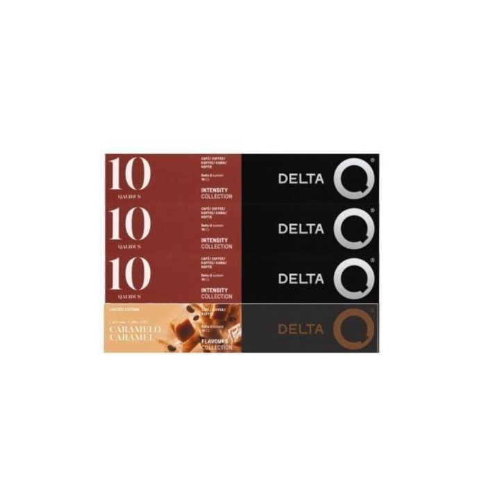 Cápsula Delta Combo Qualidus + Caramelo para cafeteras Delta/ Caja de 40