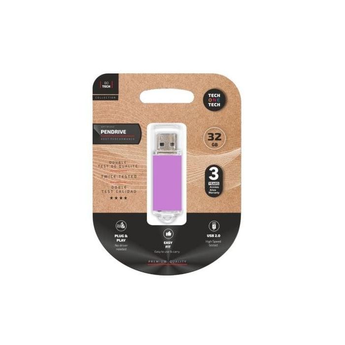 Memoria usb basic light purple pendrive 32 gb Memoria usb basic light purple pendrive 32 gb