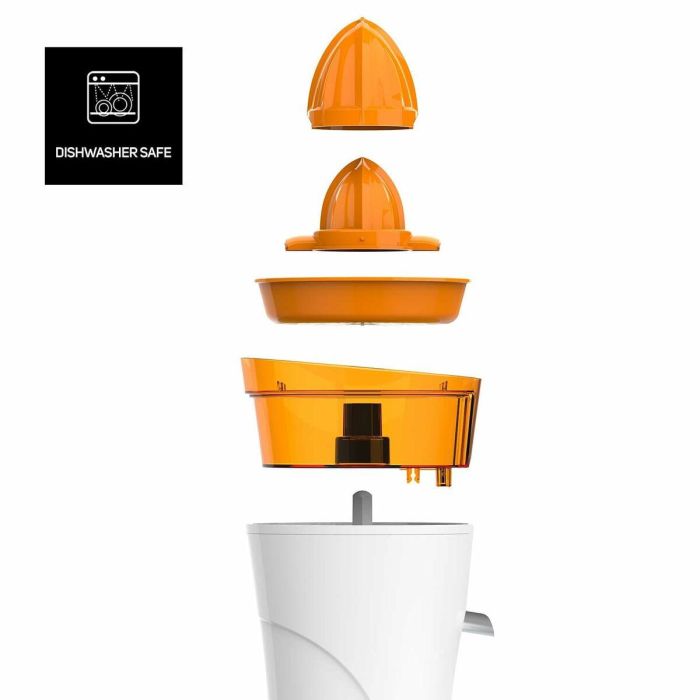 Exprimidor Eléctrico Taurus CITRUS UP Blanco Naranja 200 ml 1 Exprimidor Eléctrico Taurus CITRUS UP Blanco Naranja 200 ml 1