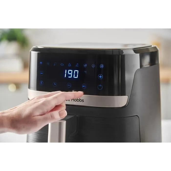 Russell Hobbs Freidora sin aceite SatisFry 27620-56 - Capacidad 5,5 L - 9 Programas de Cocción - 1500 W 3 Russell Hobbs Freidora sin aceite SatisFry 27620-56 - Capacidad 5,5 L - 9 Programas de Cocción - 1500 W 3