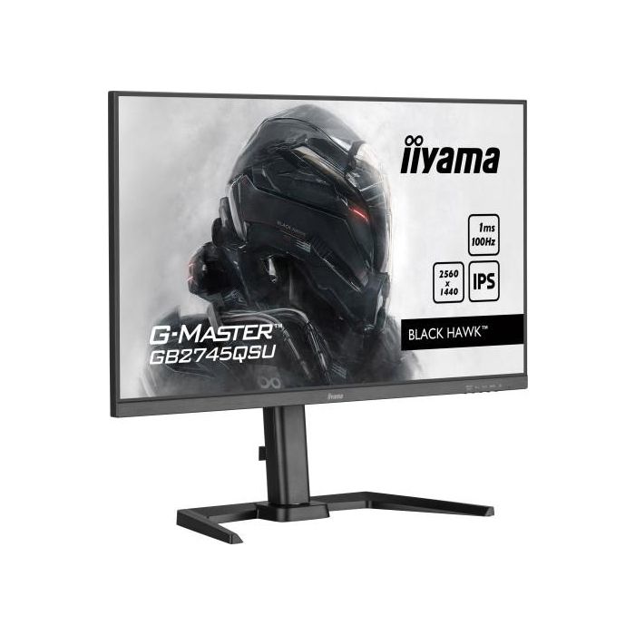 iiyama G-MASTER GB2745QSU-B1 pantalla para PC 68,6 cm (27") 2560 x 1440 Pixeles 2K Ultra HD LED Negro 3