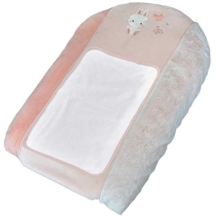 Cambiador DOMIVA con funda de conejo - 50x75 cm 1 Cambiador DOMIVA con funda de conejo - 50x75 cm 1
