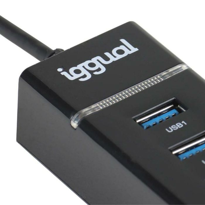 Hub USB iggual IGG319246 1 Hub USB iggual IGG319246 1