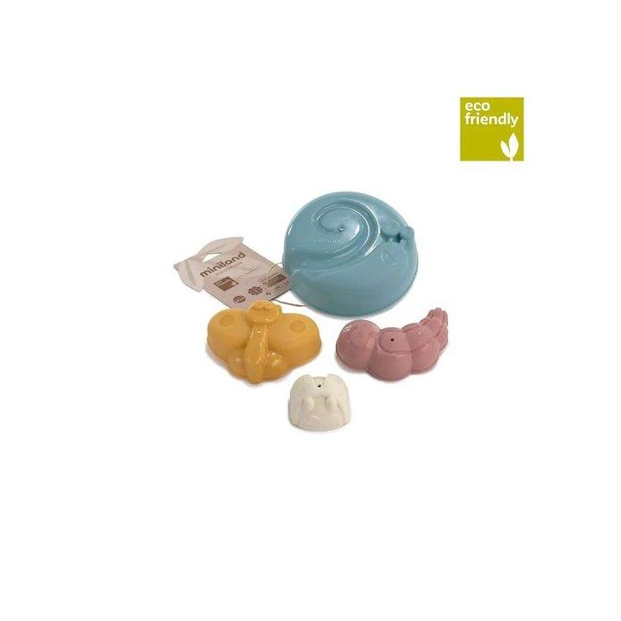 Set Arena Miniland Eco 4 Moldes Warm 6 unidades