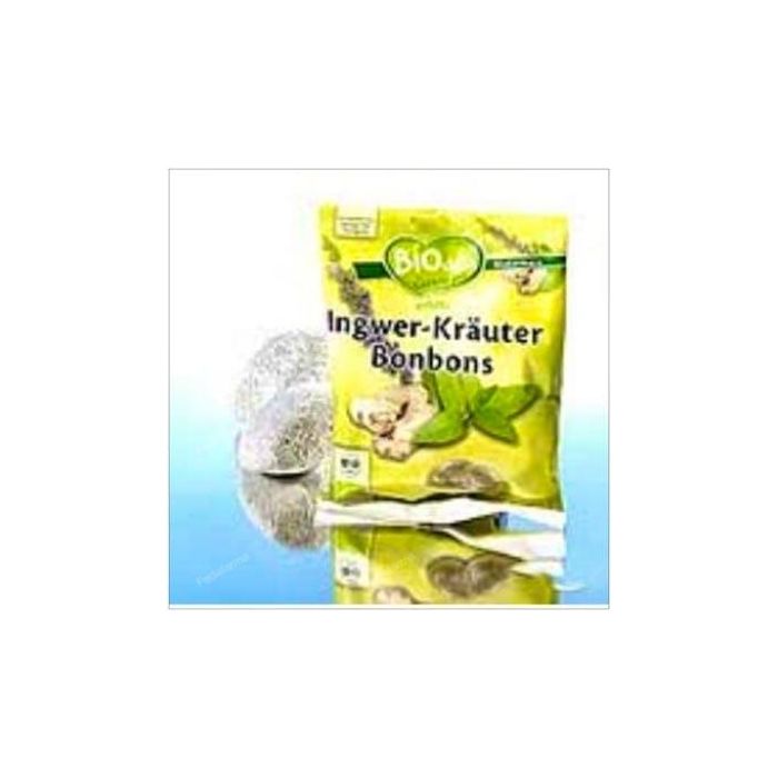 Caramelos de Jengibre y Hierbas ecológicos 75g