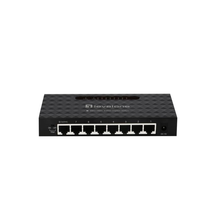 LevelOne GEU-0821 Switch gestionado 8x puertos Gigabit Ethernet 10/100/1000, Full Duplex, montaje en pared 4