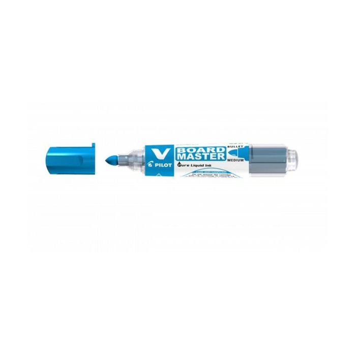 Pilot V Board Master Rotulador Pizarra Blanca Azul Tinta Líquida Trazo 2,3 mm Punta Cónica Recargable Reciclado 1 Pilot V Board Master Rotulador Pizarra Blanca Azul Tinta Líquida Trazo 2,3 mm Punta Cónica Recargable Reciclado 1