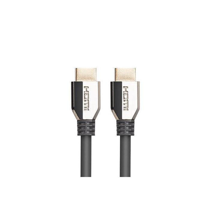 Lanberg CA-HDMI-30CU-0018-BK Cable HDMI 2.1 8K 60Hz HDR 1,8m Negro Conectores Chapados en Oro 1