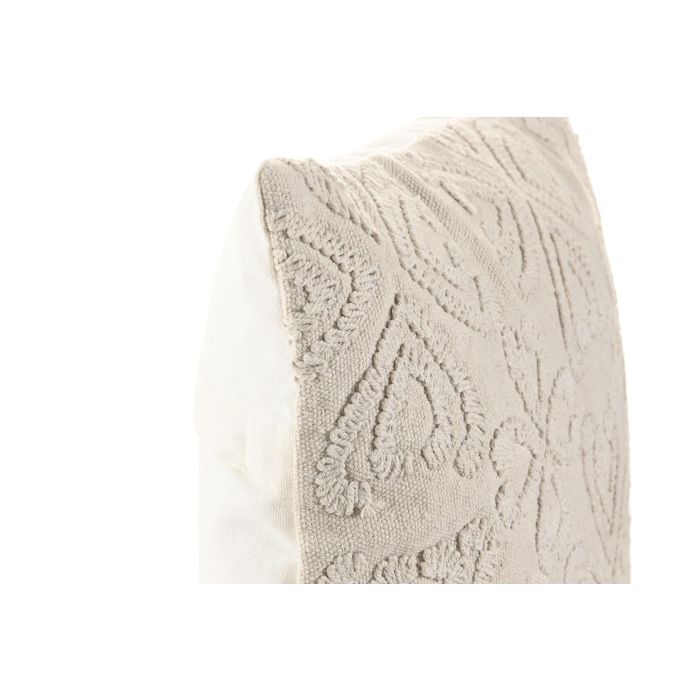 Cojin Boho DKD Home Decor Crudo 45 x 45 cm (2 Unidades) 1