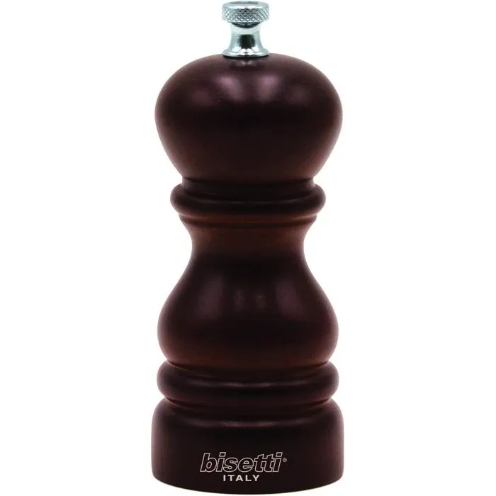 Bisetti Molinillo de Pimienta Roma 13 cm Nogal BIS8015457161503 2 Bisetti Molinillo de Pimienta Roma 13 cm Nogal BIS8015457161503 2