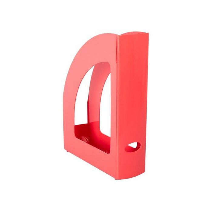 Revistero Plastico 80Mm Opaco Fucsia