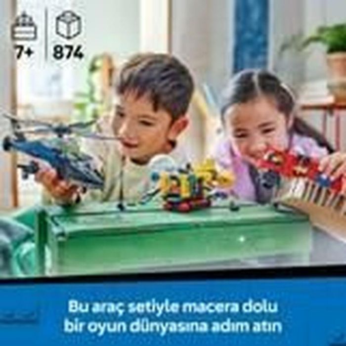 Lego 60462 City Helicóptero, camión de bomberos y submarino modular - Juguete para niños de 7 años 3 Lego 60462 City Helicóptero, camión de bomberos y submarino modular - Juguete para niños de 7 años 3