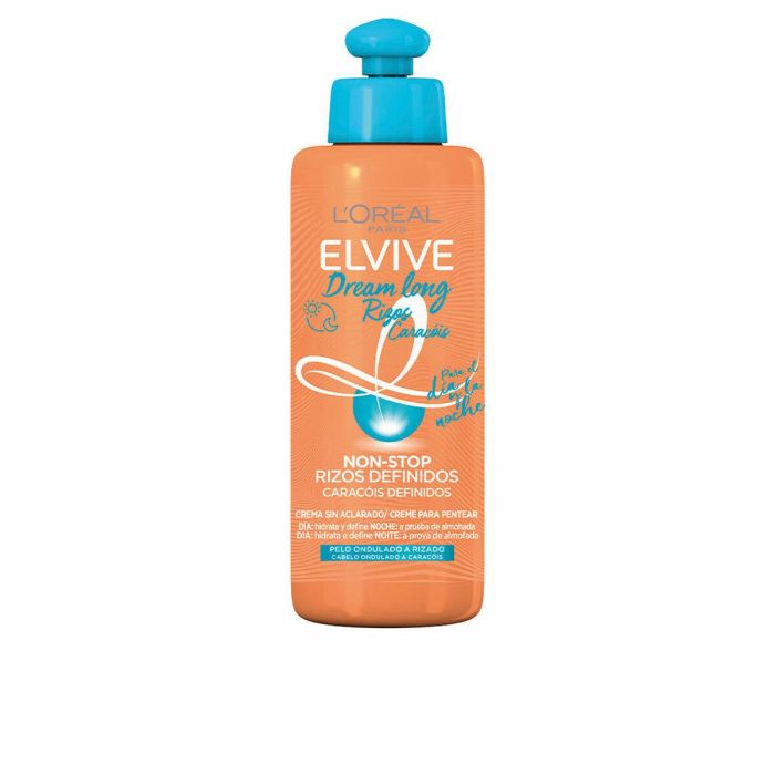 L'Oréal Paris ELIVIVE DREAM LONG Crema de Peinado sin Aclarado para Rizos Definidos, 200 ml L'Oréal Paris ELIVIVE DREAM LONG Crema de Peinado sin Aclarado para Rizos Definidos, 200 ml