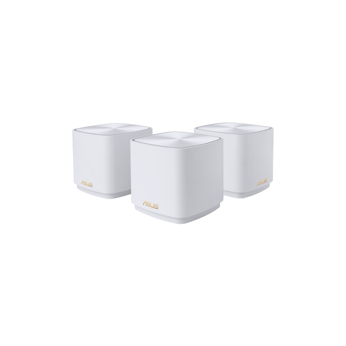ASUS ZenWiFi XD5 (W-3-PK) Sistema WiFi Malla 6 Doble Banda AX3000 (2.4/5GHz) para toda la casa, Blanco (3 unidades) 1