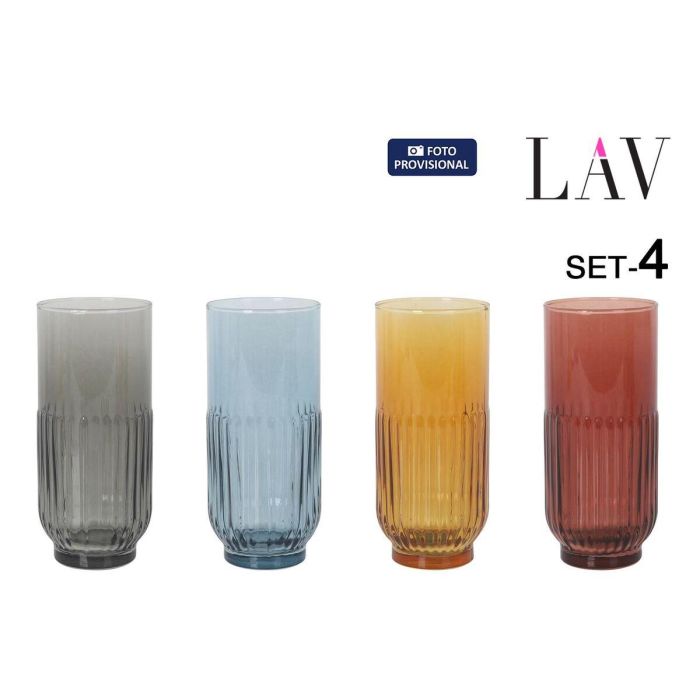 Set de Vasos LAV TOKYO 4 Piezas (6 Unidades) 1 Set de Vasos LAV TOKYO 4 Piezas (6 Unidades) 1