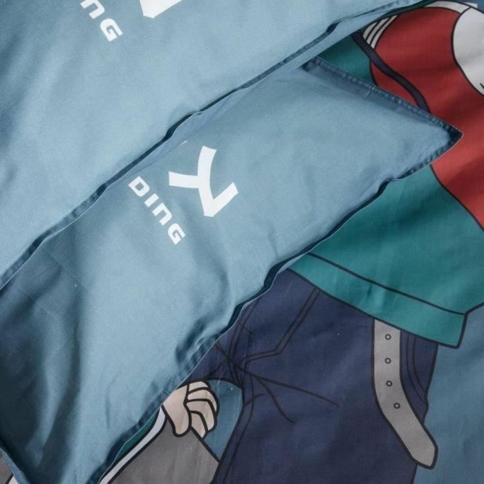 Juego de cama - TODAY - JAVA - 2 personas - 240x220 cm - Algodón - Estampado japonés - Azul 2 Juego de cama - TODAY - JAVA - 2 personas - 240x220 cm - Algodón - Estampado japonés - Azul 2