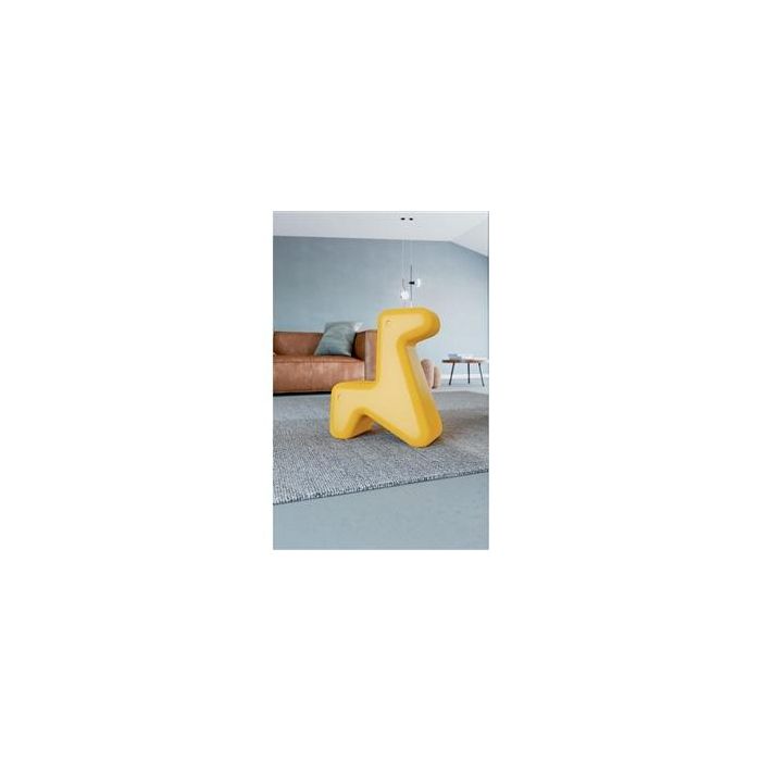 Alessi UNS07 Asiento de diseño Doraff en forma de jirafa, polietileno, para niños 2 Alessi UNS07 Asiento de diseño Doraff en forma de jirafa, polietileno, para niños 2