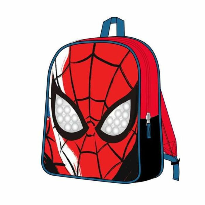 Mochila infantil personaje aplicaciones spiderman 21.7 x 28.0 x 9.0 cm Mochila infantil personaje aplicaciones spiderman 21.7 x 28.0 x 9.0 cm
