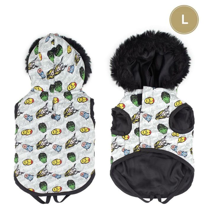 Cerdá Abrigo Acolchado para Perro Avengers Talla L Gris 5 Cerdá Abrigo Acolchado para Perro Avengers Talla L Gris 5