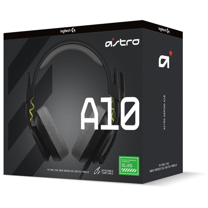 Logitech Astro Gaming A10 Gen 2 Auriculares Alámbricos Conector 3.5 mm Jack Negro 7